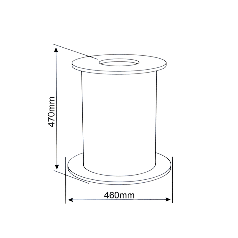 biOrb Aquarium Stand for biOrb 105 - Black or White (48720) Black/White