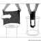 biOrb Aquarium Stand for biOrb 105 - Black or White (48720) Black/White