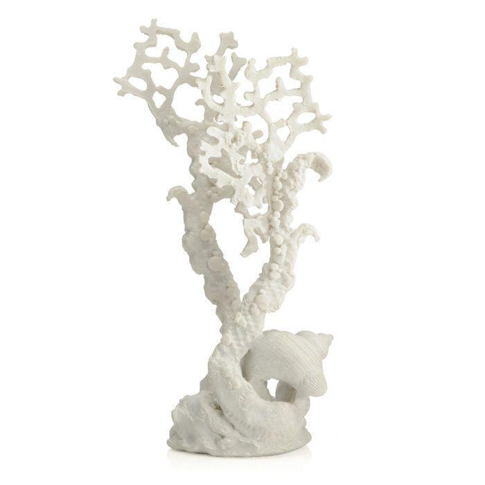biOrb Fan Coral Ornament - White