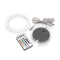 biOrb Flow 15L / 4 Gallon All-in-One Acrylic Aquarium Kit with Multicolor Light