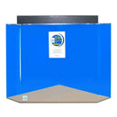 Clear For Life Corner UniQuarium 3-in-1 Pentagon Fresh or Saltwater Acrylic Aquarium 50 Gallons - 24"L x 24"W x 24"H / Light Blue