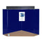 Clear For Life Corner UniQuarium 3-in-1 Pentagon Fresh or Saltwater Acrylic Aquarium 50 Gallons - 24"L x 24"W x 24"H / Sapphire Blue