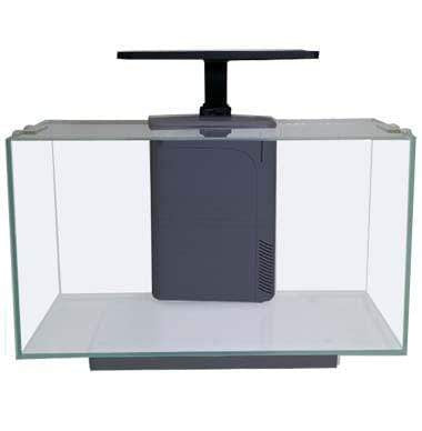 JBJ 8 Gallon Desktop Flat Panel - Freshwater Glass Aquarium w/ Filter and LEDs (RL-8-FP)